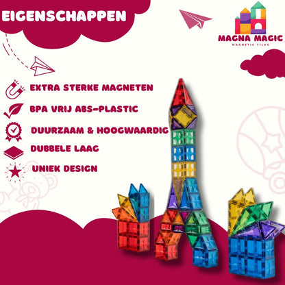 MagnaMagic 106-delige Bouwset
